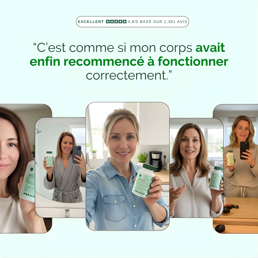 GutCore – Complexe de drainage intestinal à puissance maximale par Sequente™